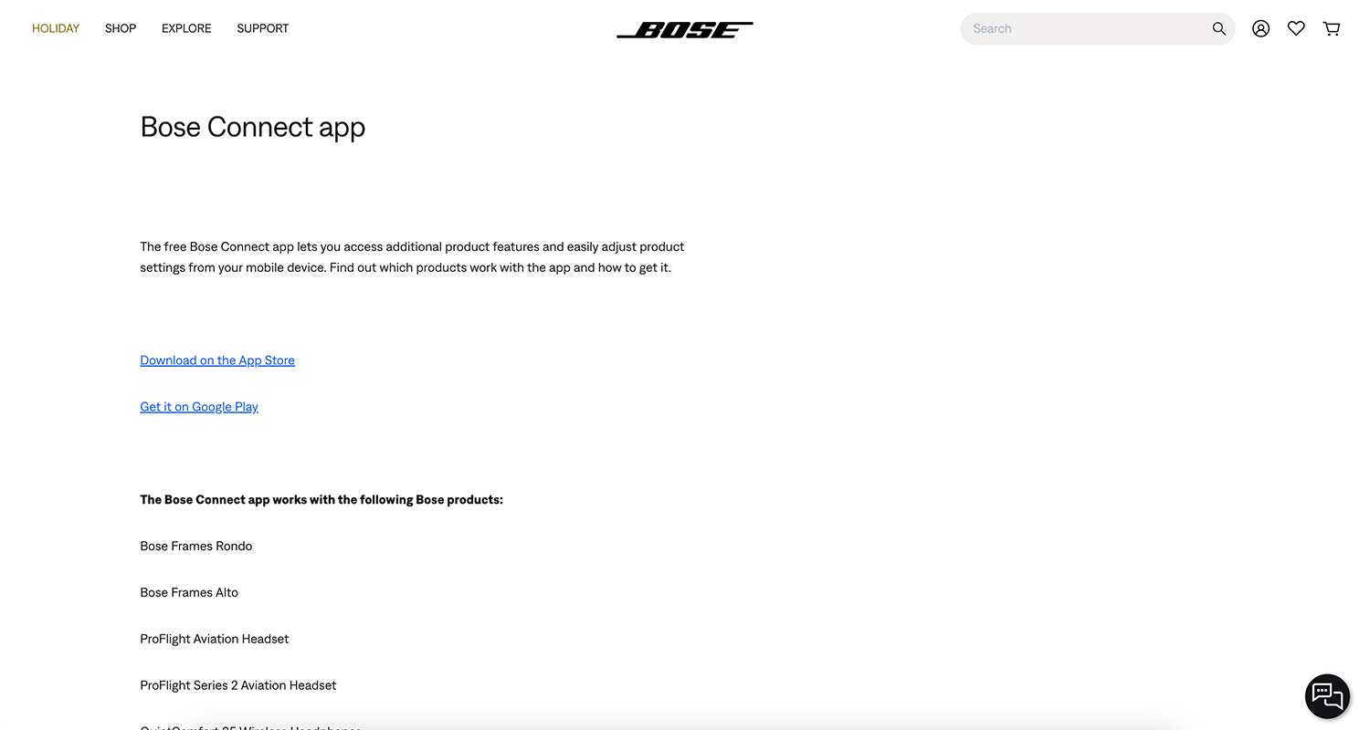 bose connect app bose connect app