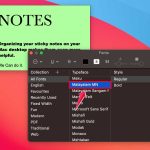 Choose a default font and size to fix it