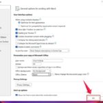 click ok to apply the settings in ms word options menu