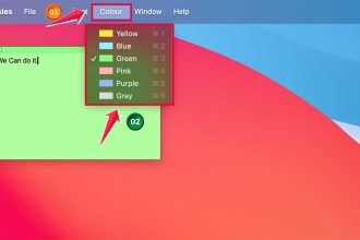 click on colour then select the colour