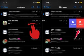 Delete old conversations on iphone