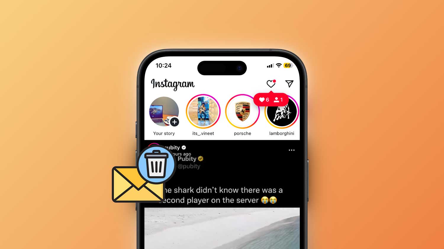 does instagram notify when you delete message featured