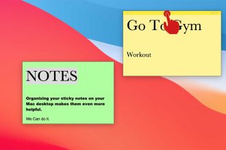 Drag notes to where you need them