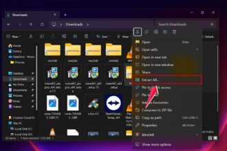 extract all ps tools in windows