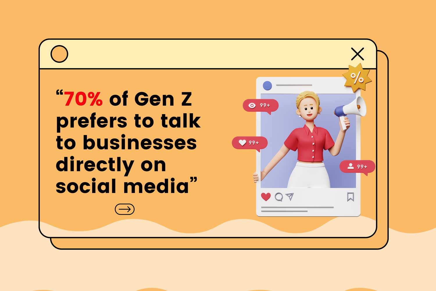 gen z prefers to talk businesses directly