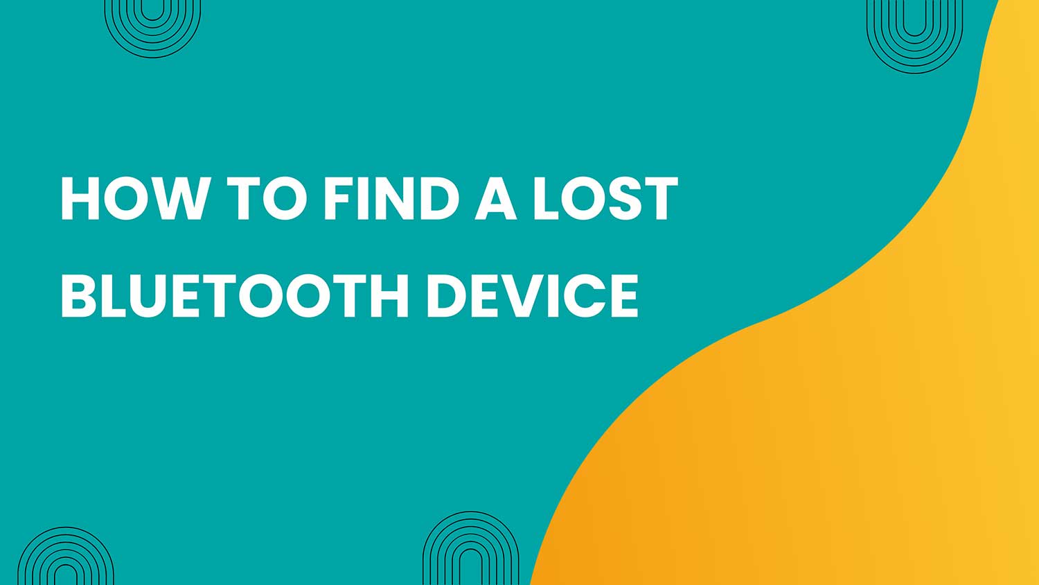 how to find lost bluetooth device featured