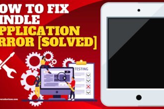 how to fix kindle application error featured