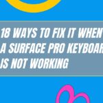 how to fix when surface pro keyboard is not working featured
