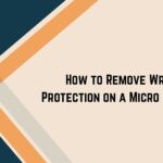 how to remove write protection on micro sd card featured