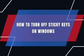 how to turn off sticky keys on windows featured