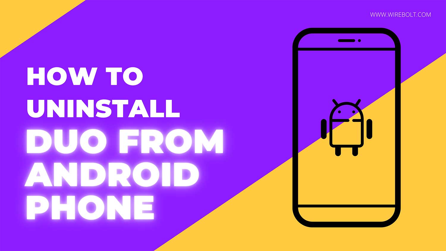 how to uninstall duo from android phone featured