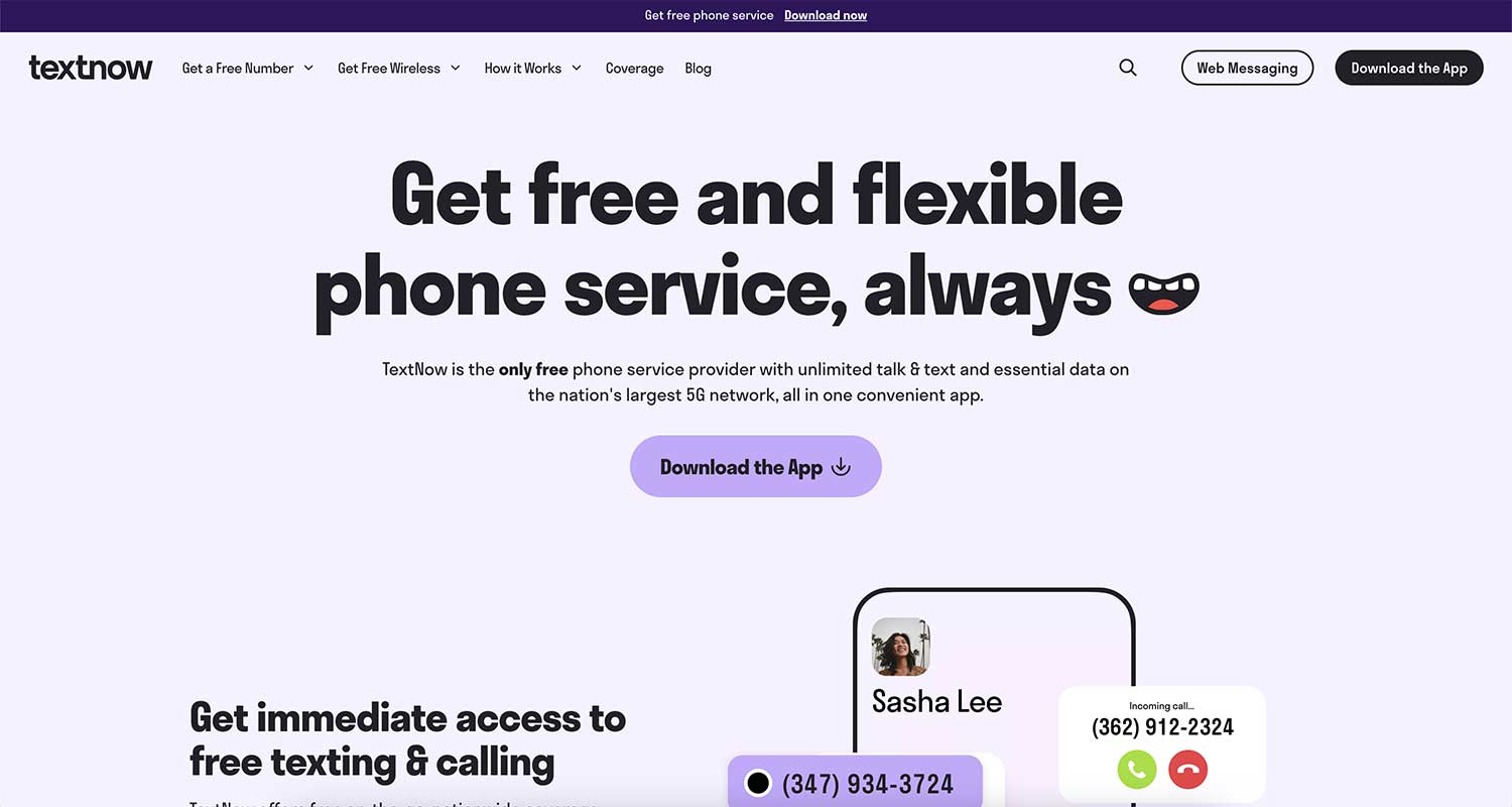 textnow homepage textnow homepage