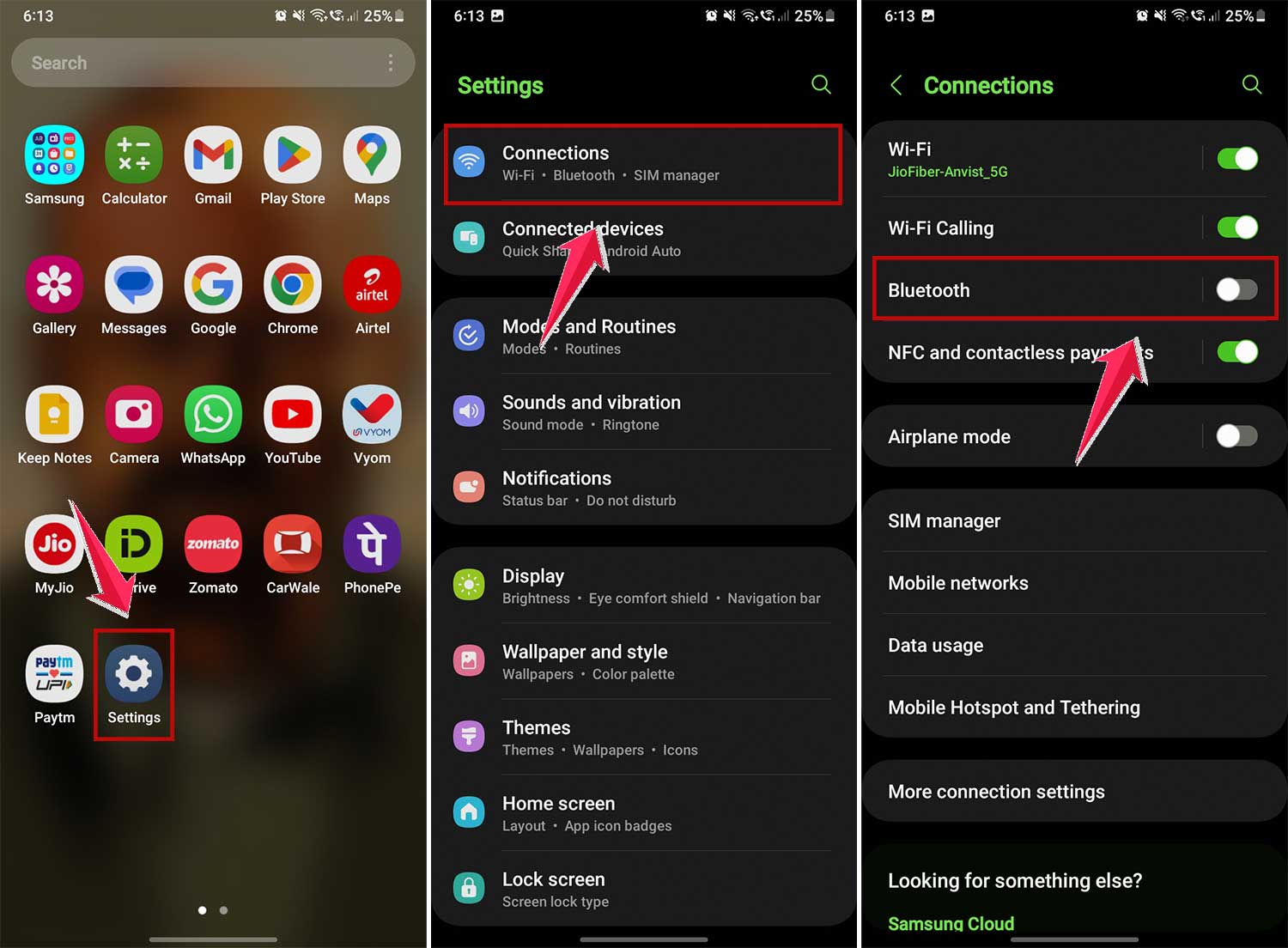 turn on bluetooth in android
