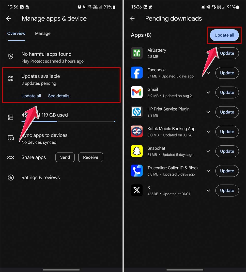 update all apps in android update all apps in android