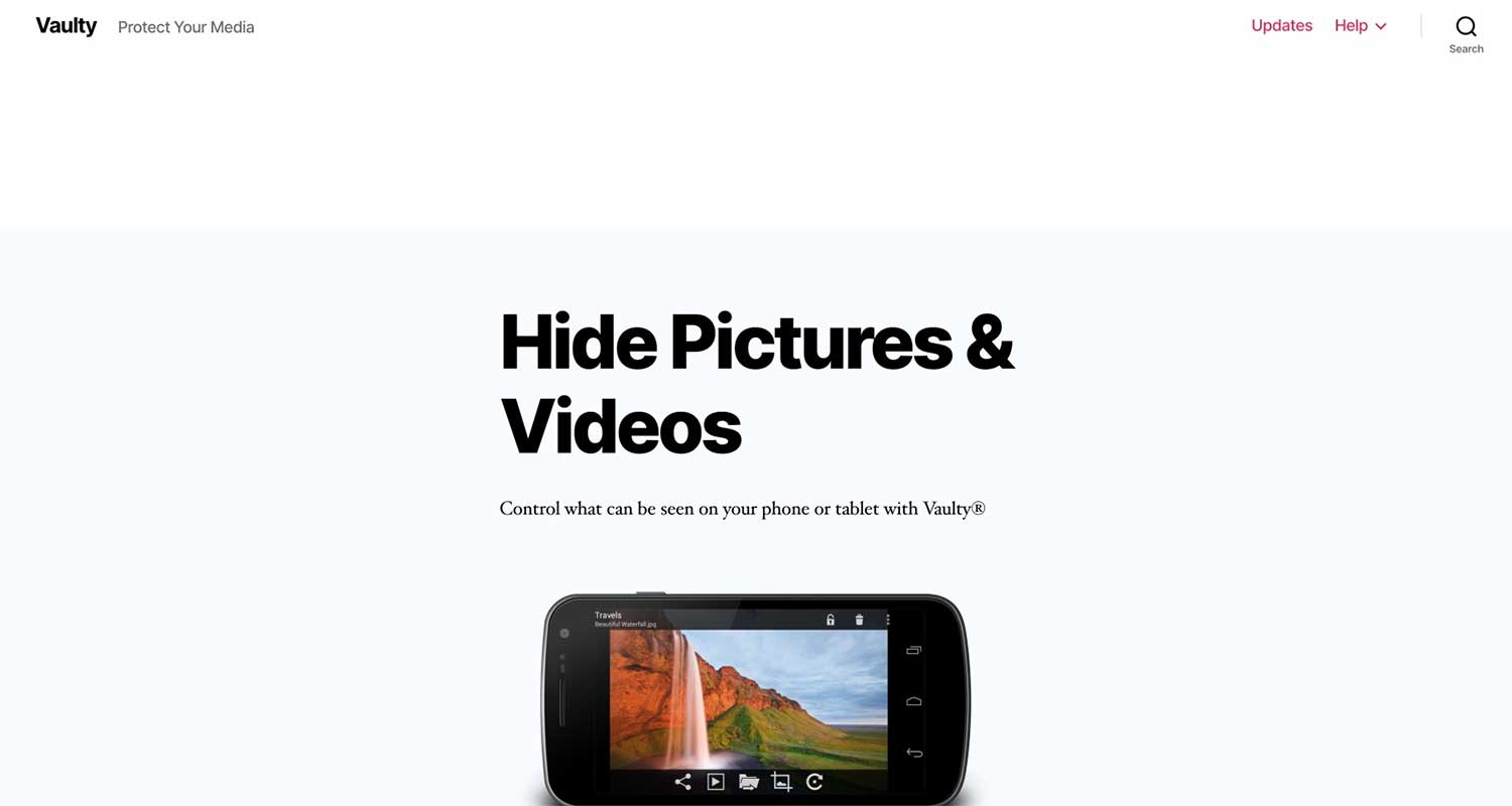 Vaulty Hide Pictures Videos