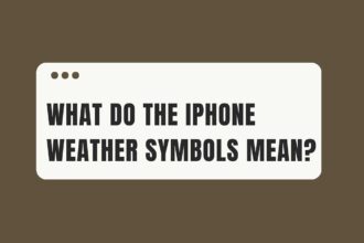 what do iphone weather symbols mean featured